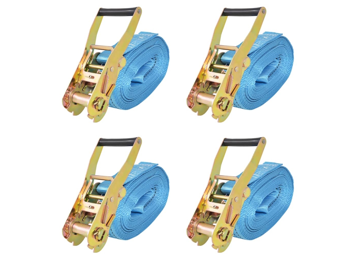 Tie-down Strap, Tie-down Straps Vidaxl Azul Poliéster (8 M X 50 Mm)