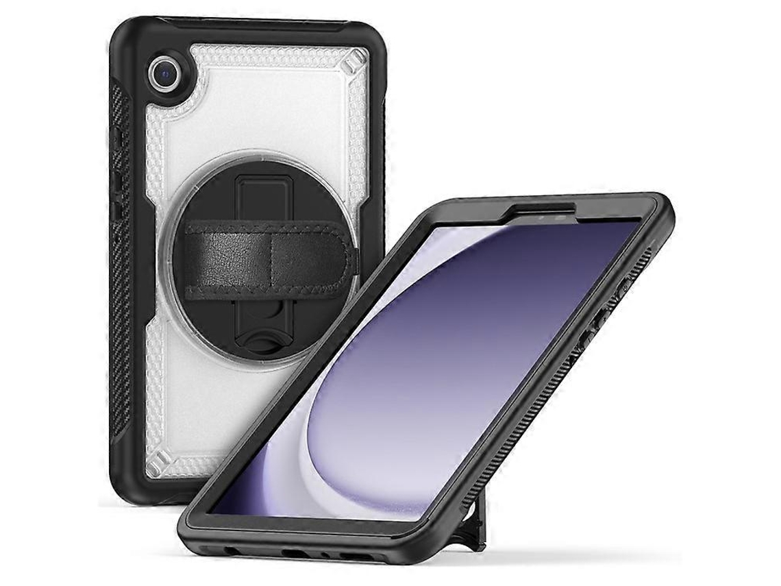 Capa Para Tablet Samsung Galaxy Tab A9 Com Suporte Giratório, Resistente A Impactos, Em Pctpe. Tuotuo (sm X110/x115/x117)