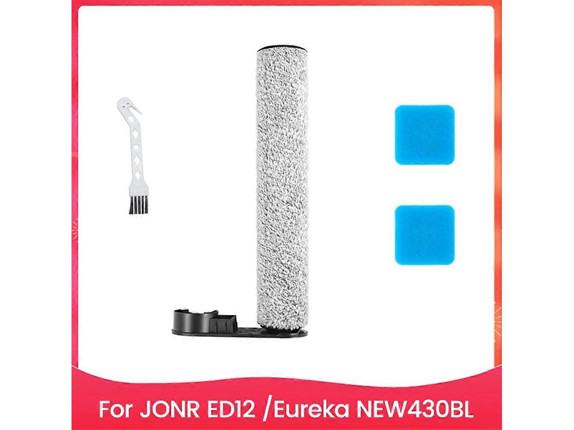4pcs Main Brush And Sponge Set Replace For Ed12 New430bl Floor Scrubber Replacement Parts Main Brus