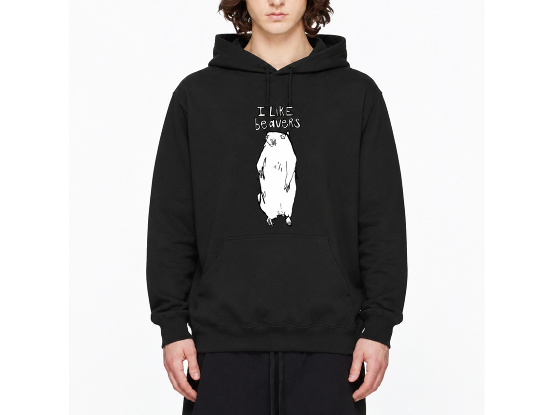 Rockinstone I Like Beavers Hoodie Unique Designer Style