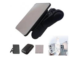 2026 kit de Clip com Espelho para Câmera de Smartphone, Refletor para Selfie e Suprimentos de Fotografia Mmo