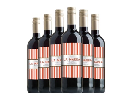 Vinho LA MAREA Merlot Delle Venezie (1 L - 6 Unidades)