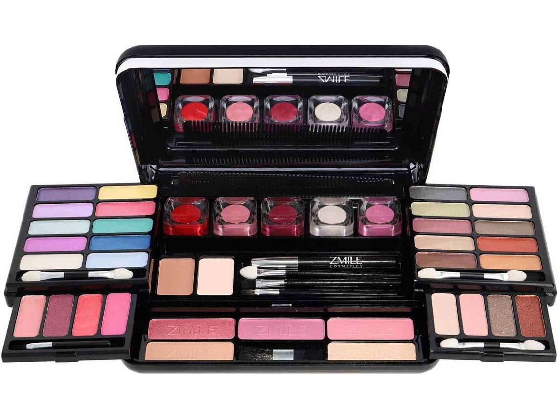 Conjunto de Maquilhagem Vegan ZMILE Classic (43 peças)