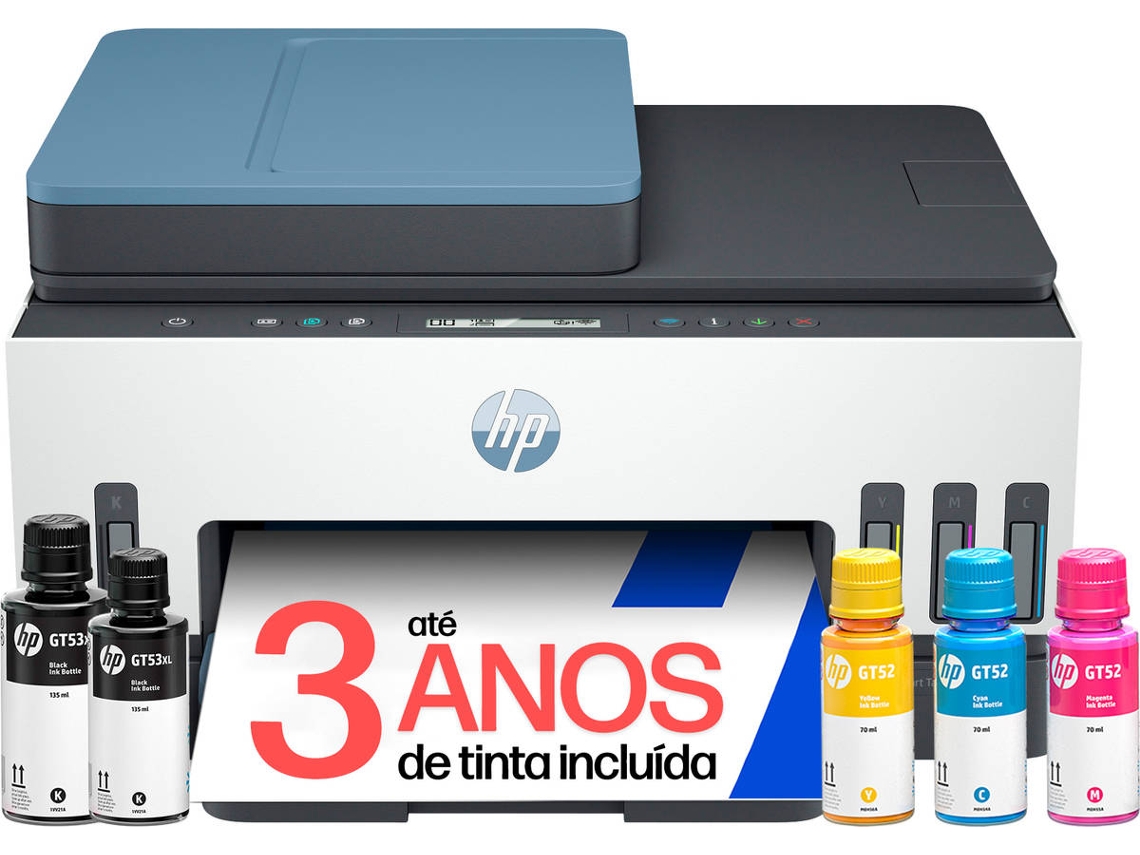 Impressora HP Smart Tank 7306 (Jato de Tinta - Wi-Fi - Bluetooth)