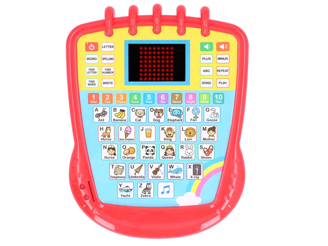 Brinquedo De Aprendizagem De Inglês Com Tela Led Para Crianças Pequenas E Bebês - Brinquedo Educativo