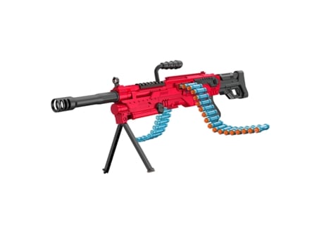TECHKIDZ Modelo de Espingarda de Dardos de Espuma Motorizada Rafale Vermelho / Preto