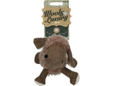 Peluche para Cães  Carneiro Castanho