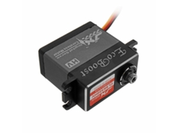Servo Digital Sem Núcleo Jx Ecoboost Cls6322hv de 21 Kg com Elevado Binário e 180 Graus, Caixa em Alumínio Cnc e Engrenagens Metálicas. MDUG