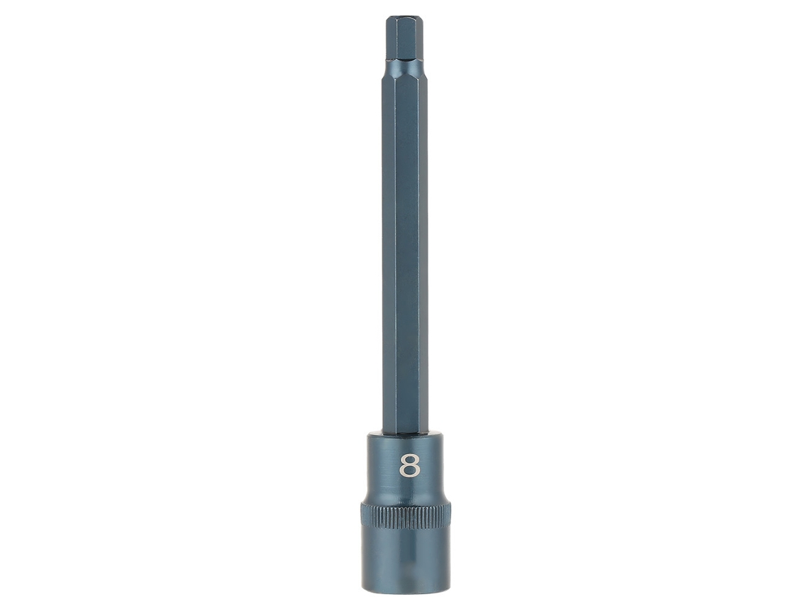 Adaptador De Soquete Hexagonal De Aço Aliado S2, Chave Elétrica 1/2'' 150mm H8 Para Ferramentas