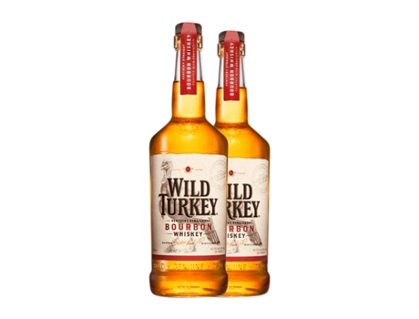 Whisky Bourbon WILD TURKEY (0.7 L - 2 Unidades)
