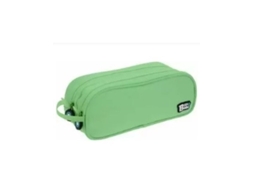 Estojo duplo Bits Amp-Bobs mint 24,5x9,5 cm