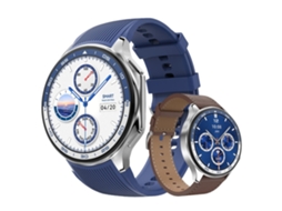 Smartwatch, Tela Amoled De 1,43 Polegadas, 4 Gb De Armazenamento, Assistente De Voz Mdug (azul)