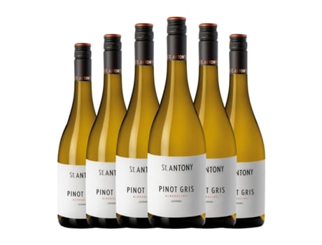 Vinho branco ST. ANTONY Pinot Cinza Rheinhessen Sem Álcool (0.75 L - 6 Unidades)