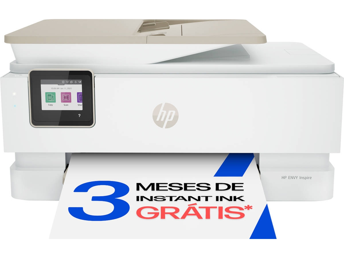 Impressora HP Envy Inspire 7924e (Multifunções - Jato de Tinta - Wi-Fi - Instant Ink)