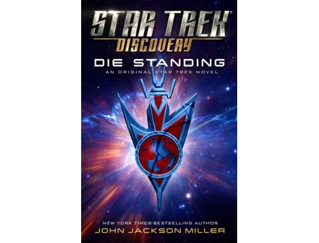Livro star trek: discovery: die standing de john jackson miller (inglês)