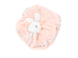Primerox toalha de Acalmamento Macia Boneca Coelho Veludo Bebê Brinquedo Rosa