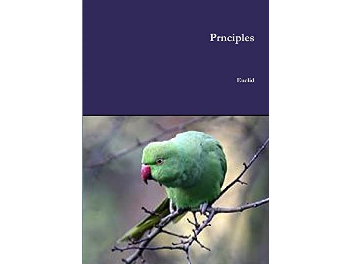 Livro Prnciples De Euclid (inglês)