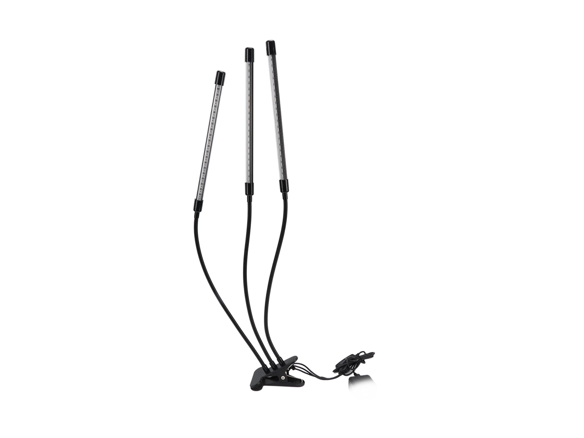 Laxiscreed Kit De 3 Luzes De Crescimento Para Plantas, Clip-on, Reguláveis 100-240v Para Cultivo Inteligente