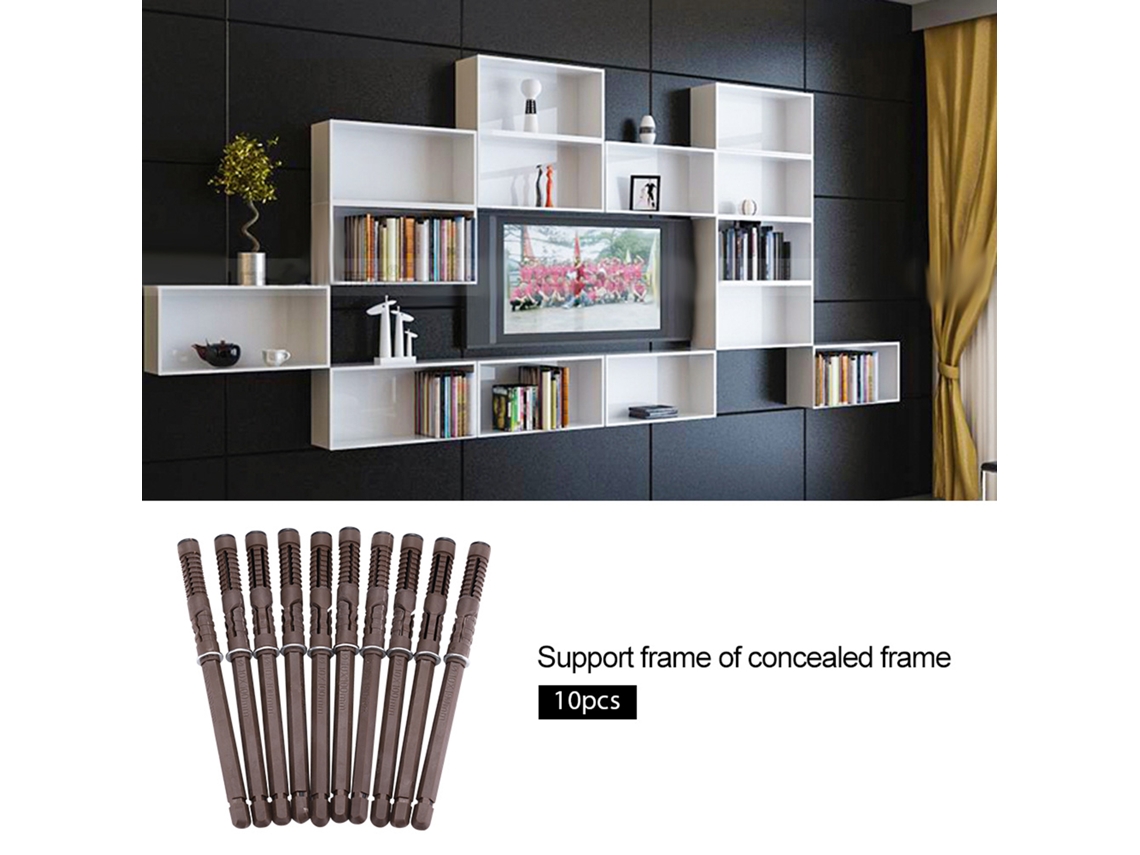 Suportes Para Prateleiras (conjunto De 10 Peças, Resistentes E Duráveis) Eoocoo