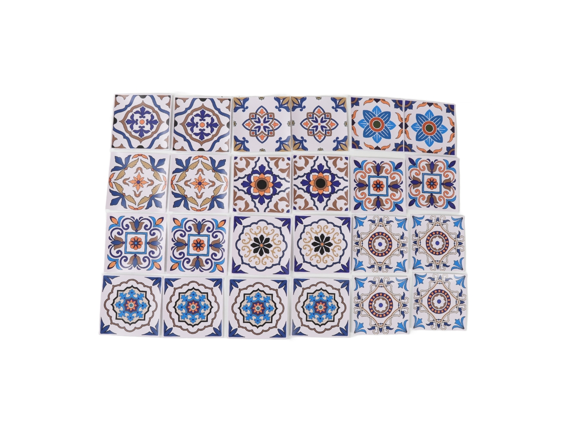 Adesivo Parede Cozinha LAXISCREED 24pcs 15x15cm