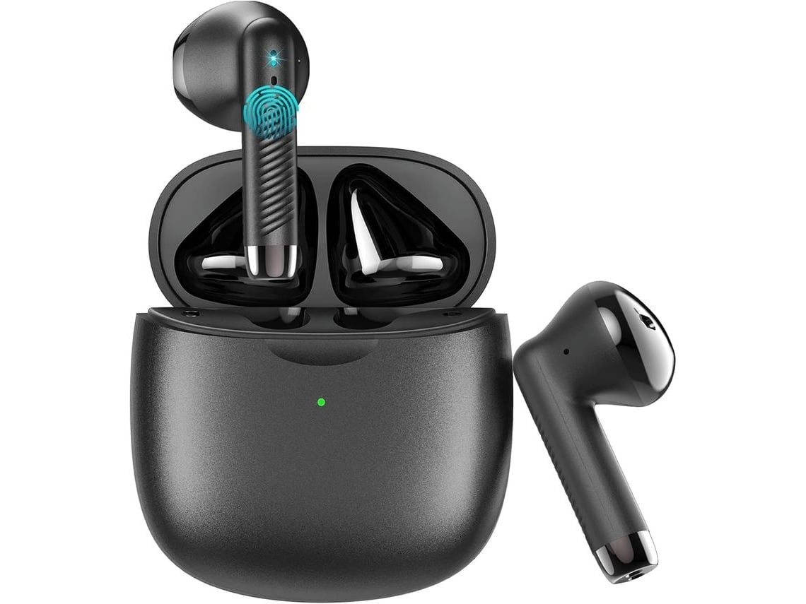 Lurelia Auscultadores Desportivos Bluetooth 5.3 Sem Fios 32h Ipx7 Com Microfone Cancelamento De Ruído Hi-fi Graves Profundos Para Corrida E Treino
