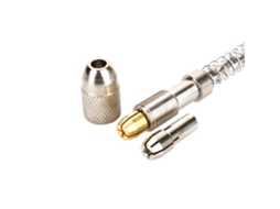 Laxiscreed Chave De Mandril Manual Pequena Para Madeira E Borracha