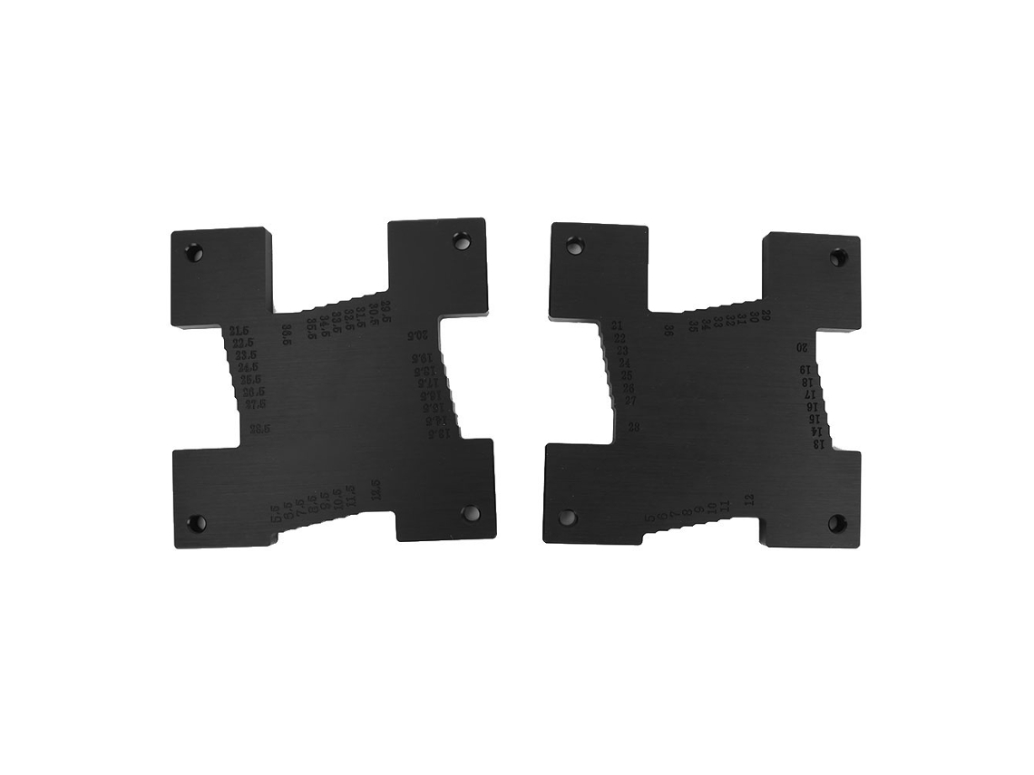 2 Peças Medidor De Altura De Alta Precisão Para Serra De Mesa Gravadora De Chips Invertida Máquina De Fresamento 5-36mm/5.5-36.5mm