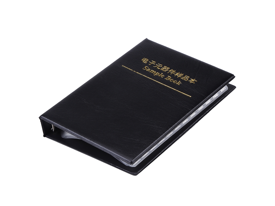 Kit de Capacitores Cerâmicos Smd 0402 4000 Peças 80 Tipos Livro de Amostras Mlcc