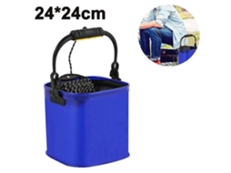 Recipiente de água dobrável Slowmoose EVA, compacto e durável, balde portátil versátil para atividades ao ar livre, leve, independente, sem BPA.