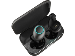Auriculares Bluetooth True Wireless ENKERS X6 com Bateria de Longa Duração com Controle de Toquepreto