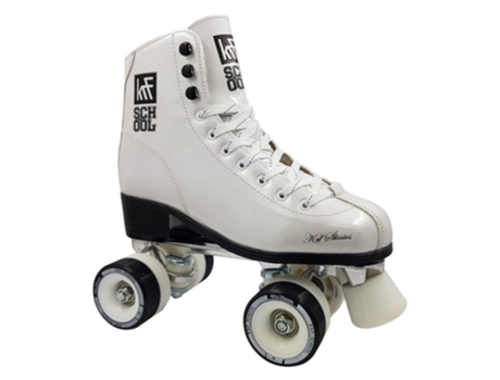 Krf School Aluminium Leather Velcro Roller Skates