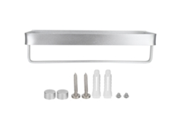 Prateleira Parede Banheiro Cozinha 40cm com Rail