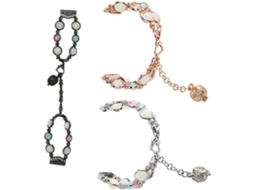 Pulseira De Relógio Com Contas Luminosas E Ágata, Compatível