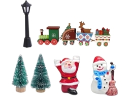 Miniatura De Árvore De Natal De Madeira, Pequenos Enfeites | Miniaturas