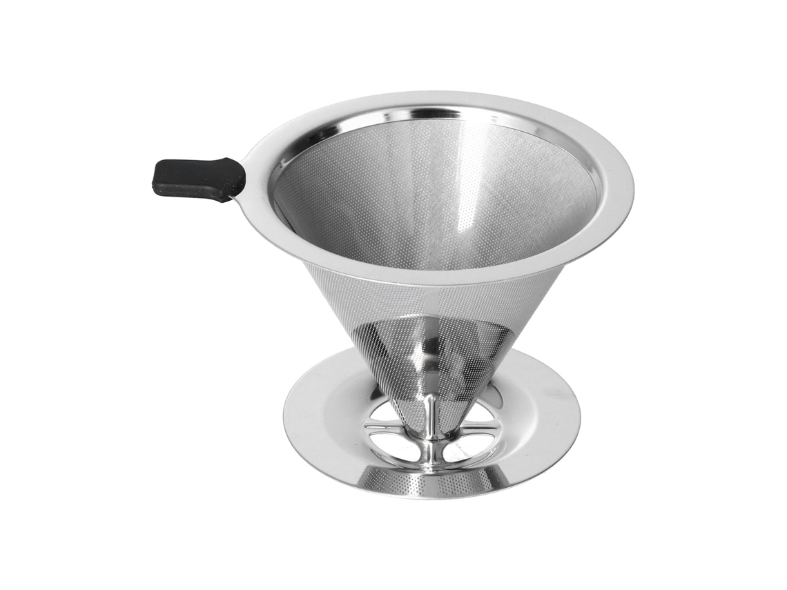 Filtro De Café De Acero Inoxidable Con Diámetro Externo 105mm Para Drip Coffee En Casa