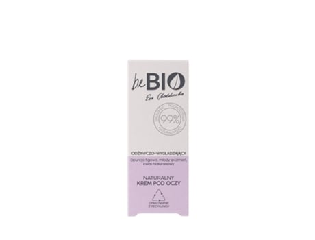 Creme Natural Para Os Olhos Bebio Ewa Chodakowska Nutritivo E Suavizante, 15ml