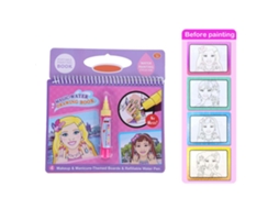 Walshlxq libro de Dibujo Con Água e Lápis para Crianças Brinquedo Educativo de Pintura Presente (maquilhagem)