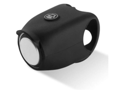Sino De Bicicleta Elétrica 120 Db Chifre Resistente À Chuva Para Mountain Bike Material De Silicone Preto 2 Peças