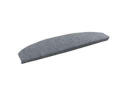 Conjunto 15 Tapetes De Escada Para Interior Vidaxl Cinzento-claro Polipropileno (80 X 24,5 X 3,5 Cm)