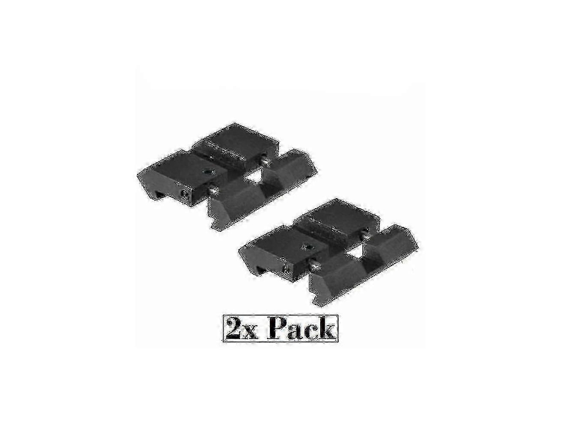 2pcs Adaptador De Cauda De Pomba Para Weaver Picatinny Snap In Rail Adaptador 11 To22mm Adaptador Bom Hengjian