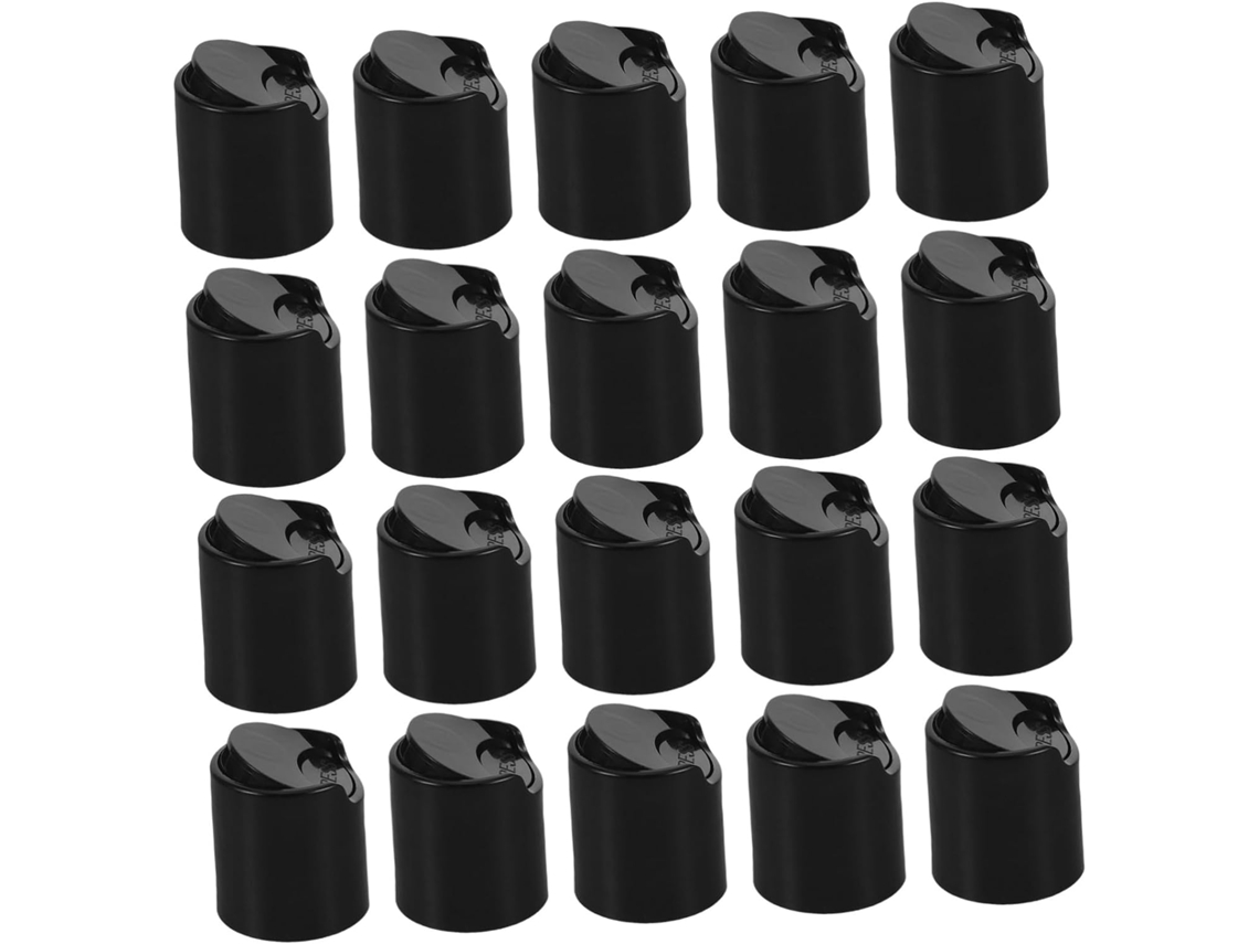 Bouchons De Rechange Pour Bouteilles, Pp Preto, Lote De 20