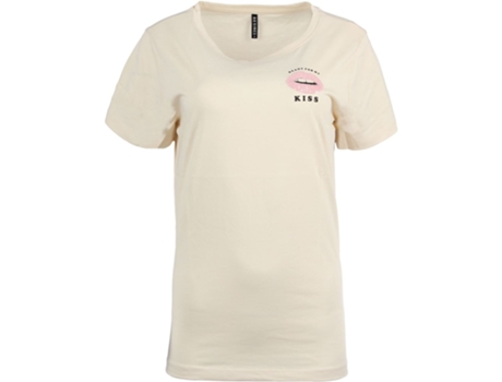 T-shirt De Mulher Desires Taylor Estampado Branco (s)