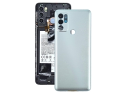 Tampa Traseira Da Bateria Para Motorola Moto G60s Xt2133-2