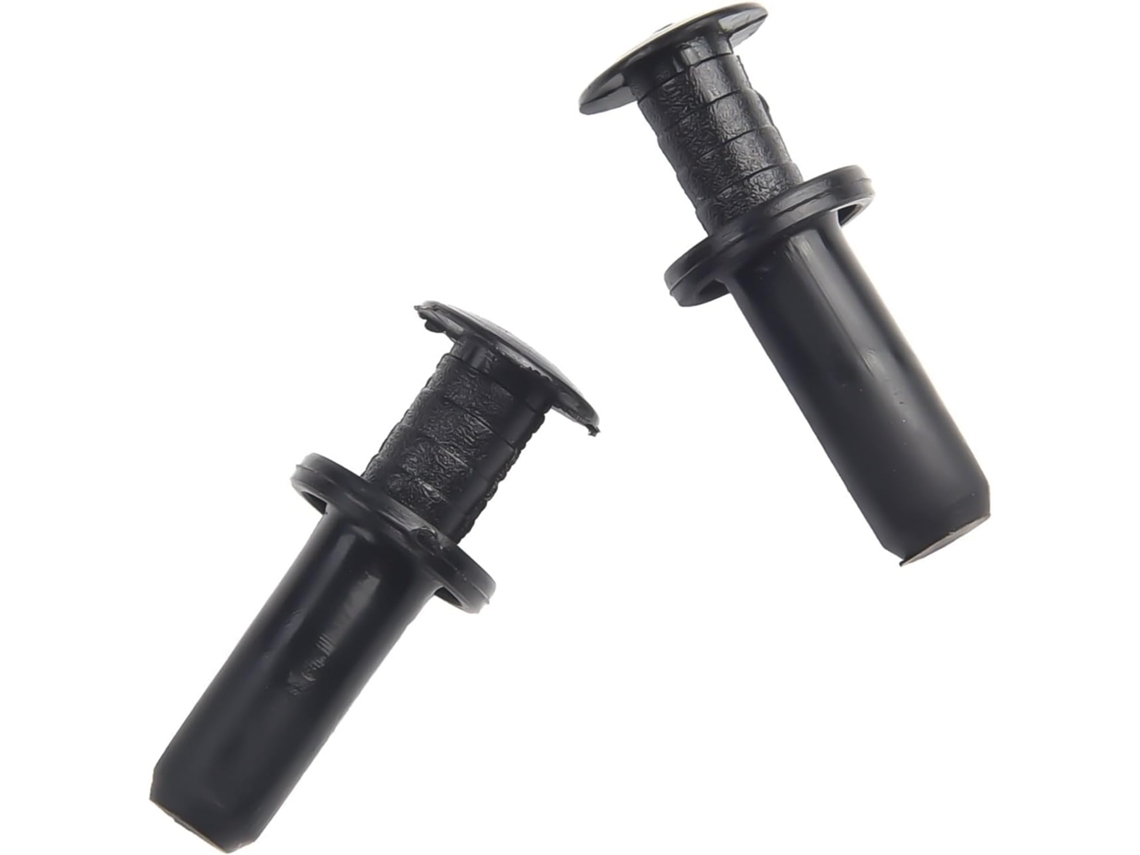 Pacote com 20 clipes de retenção em nylon preto para Mercedes, cabeça de 11 mm e haste de 16 mm, compatível com a série AS.