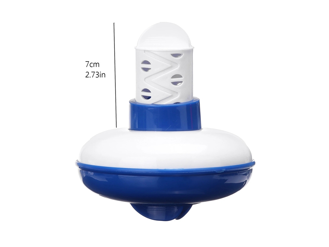 Dispensador Flutuante de Cloro para Piscina e Spa com Base Retrátil Acessório de Piscina de Qualidade Pp | S/MARCA