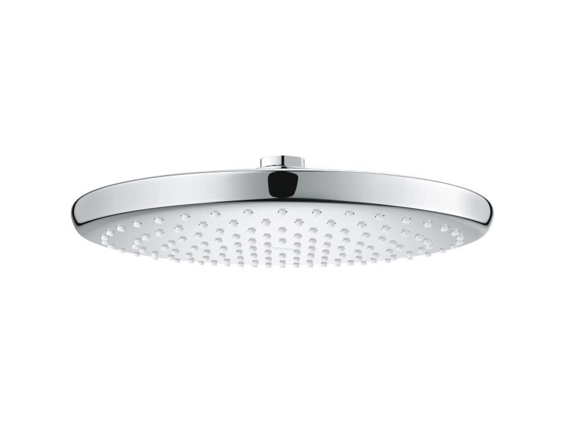 Chuveiro Redondo Grohe Vitalio Start 250 1 Jato 250 Mm Cromado Economia De Água Fluxo De Água Uniforme 26815000