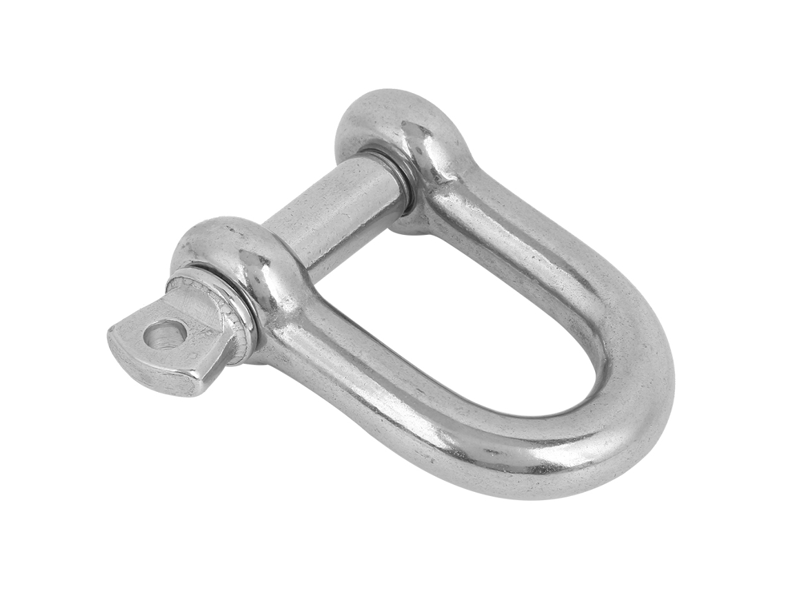 Âncora de Aço Inoxidável em Forma de D para Cadenas e Cuerdas S/MARCA