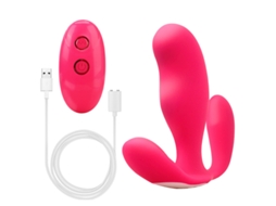 Vibrador Wearable De Controle Remoto Sem Fio Com 7 Modos De Vibrao Para Mulheres (rosa Vermelha) Yizhood