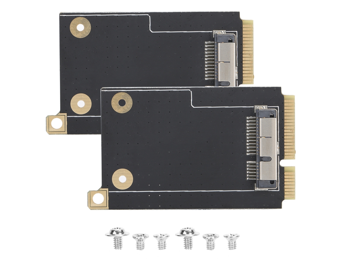 2 Peças Adaptador De Cartão Os X Para Mini Pci-e Para Conversor Wifi Bcm943602cs Bcm94360cd