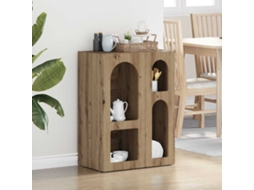 Vidaxl Buffet Elst Carvalho Artesanal 59 X 35 X 80.5 Cm